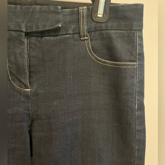 Theory Wide Legged Denim Trouser - Picture 4 of 11